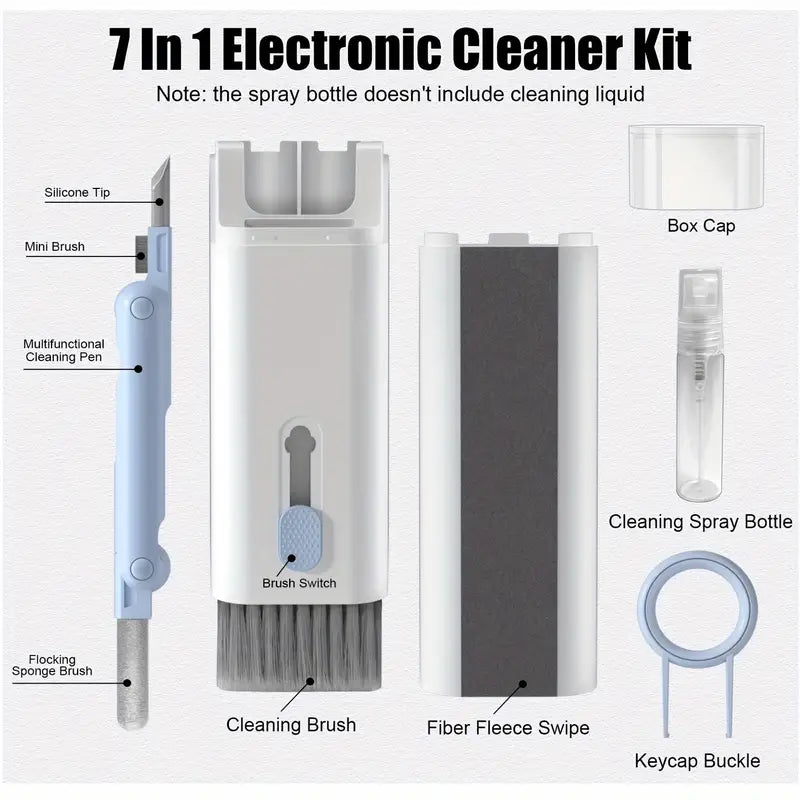 7 in 1 Multi-Function Laptop/Keyboard Cleaning Brush