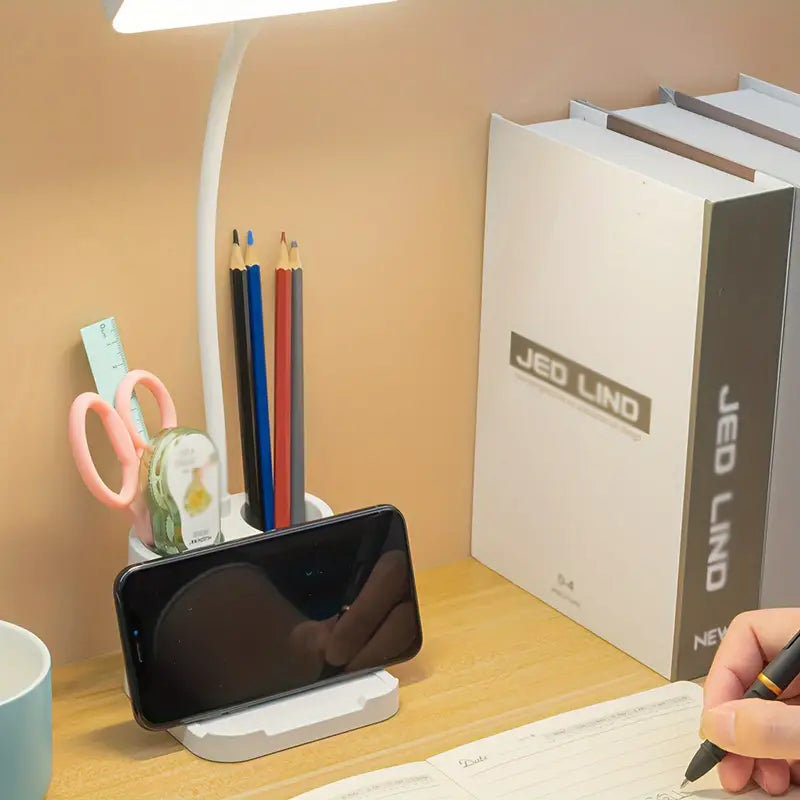 Table Lamp with Pen Holder