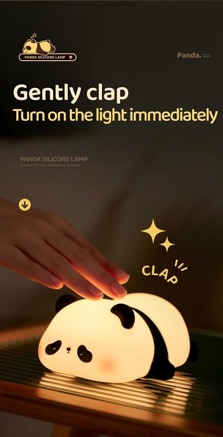 Cute Panda Night Light