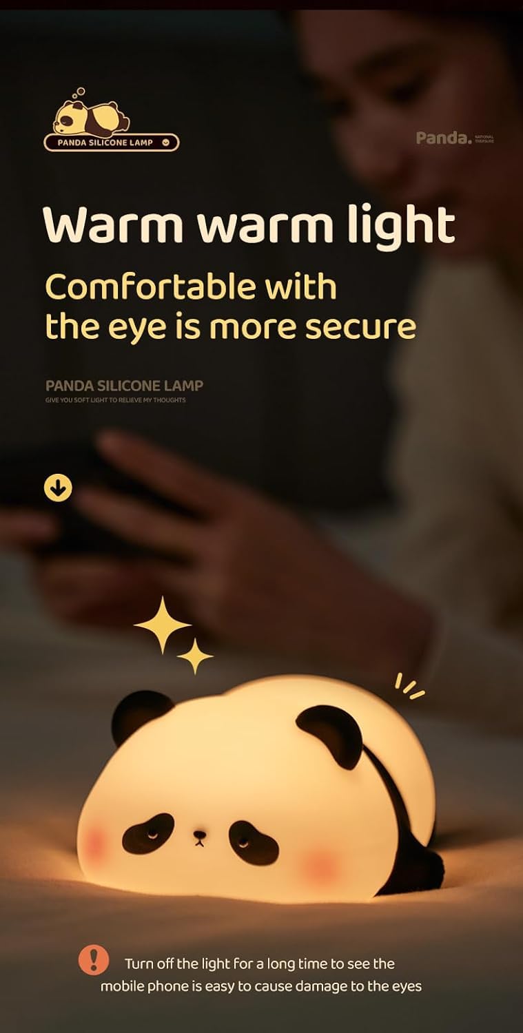 Cute Panda Night Light