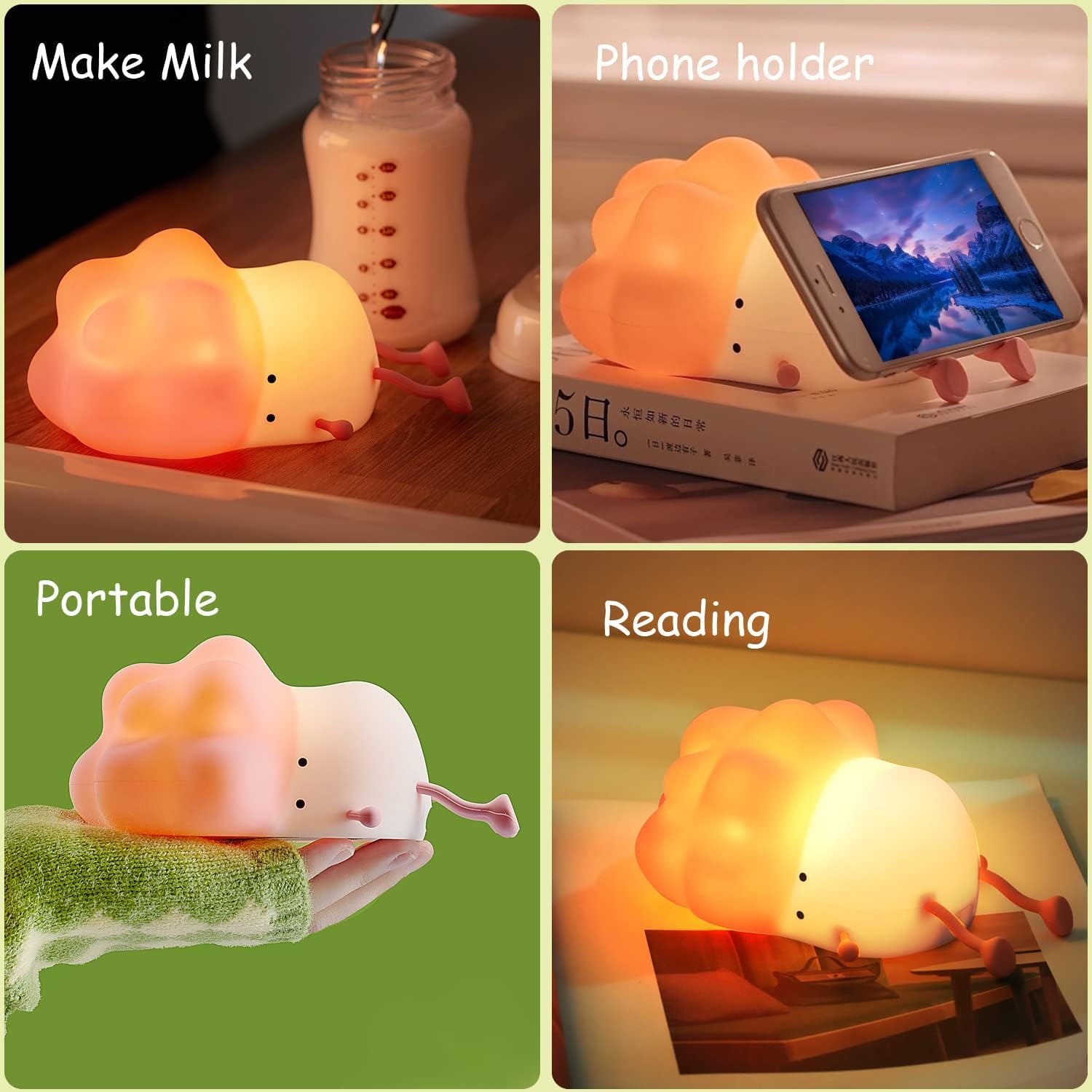 Cute Panda Night Light