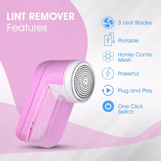 GLUN® Lint Remover for Clothes Fuzz Remover for All Woolen Clothes, Lint Remover for Clothes, Sweaters, Blankets Pack of 1