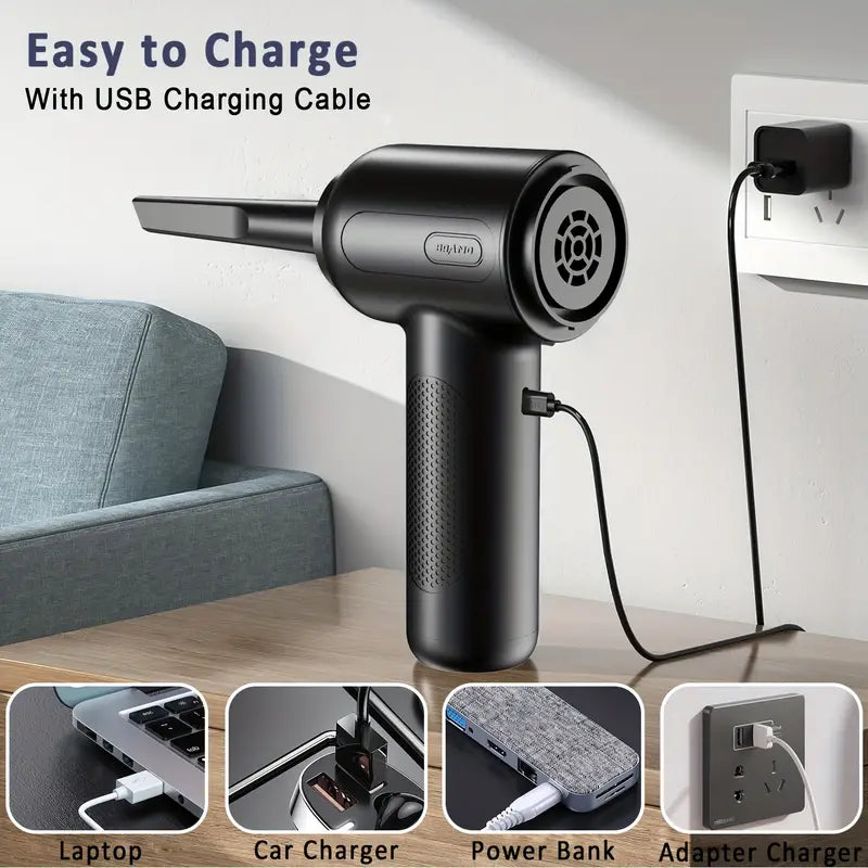 Portable Air Duster Wireless Vacuum Cleaner