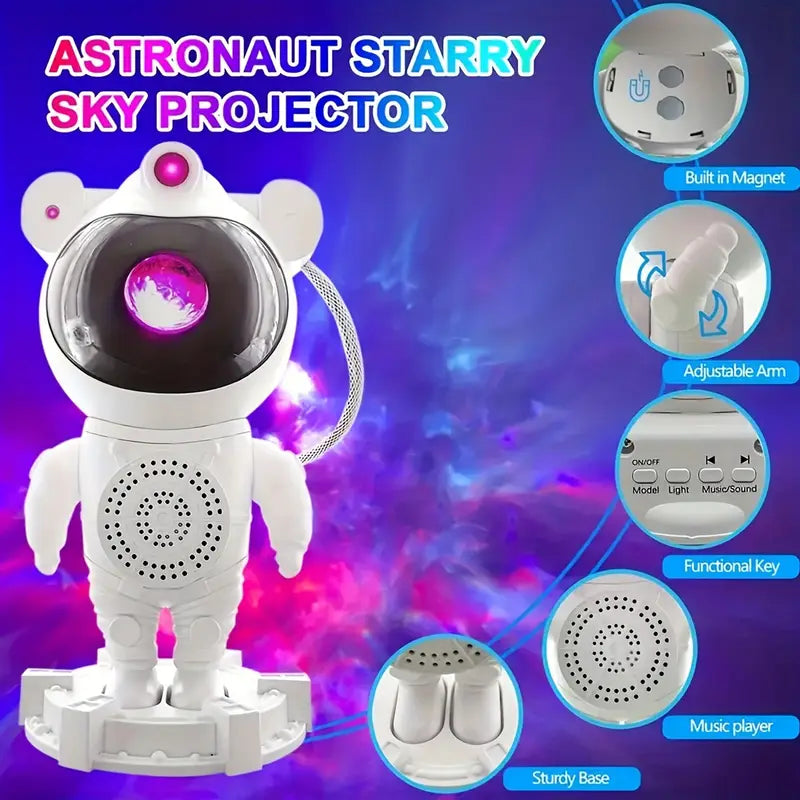 Astronaut RGB Galaxy Projector