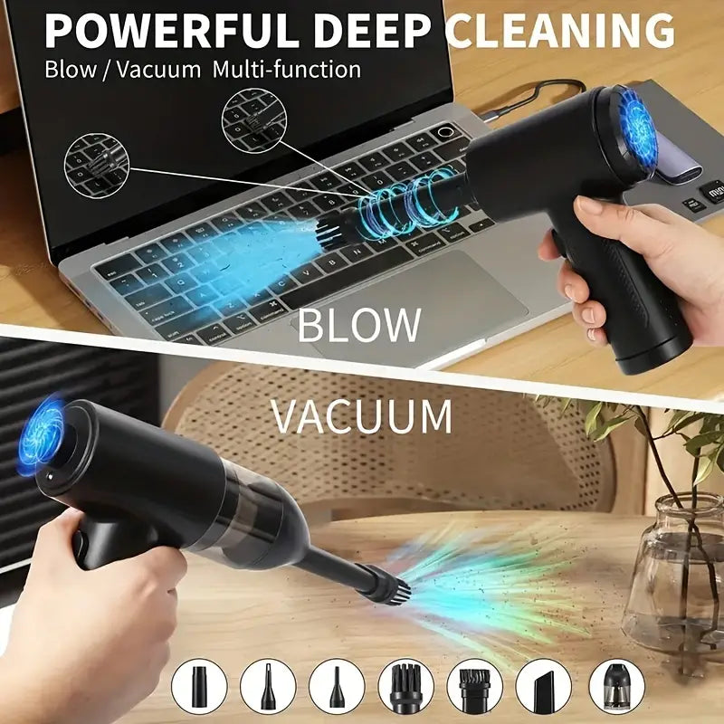 Portable Air Duster Wireless Vacuum Cleaner