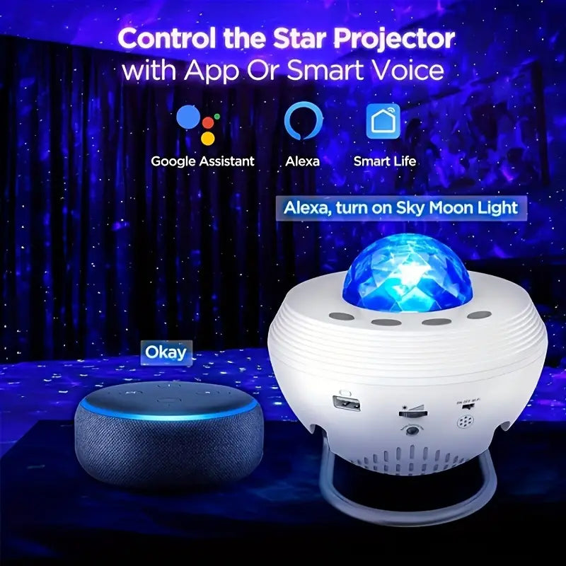 Star Projector Galaxy with Remote Control